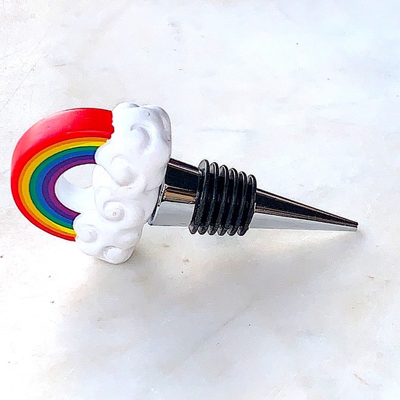 WILD EYE DESIGNS WINE STOPPER RAINBOW WINK - Picture 3 of 6